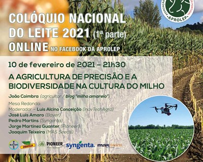 Colóquio Nacional do Leite 2021: A agricultura de precisão e a biodiversidade na cultura do milho
