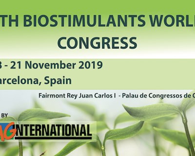 IV Congresso Mundial de Bioestimulantes 2019 acontece em Barcelona