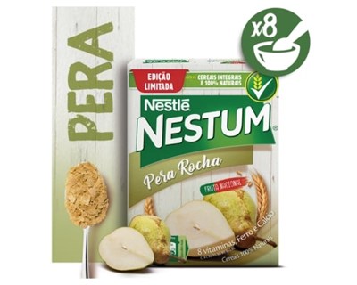 Nestlé lança Nestum com sabor a Pera Rocha