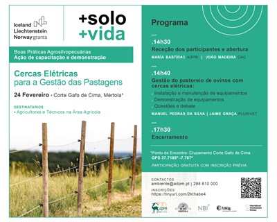 Projeto de combate à desertificação promove workshop sobre  cercas elétricas para a conservação das pastagens