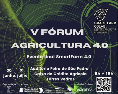 SFCOLAB organiza V Fórum Agricultura 4.0: evento ﬁnal SmartFarm 4.0