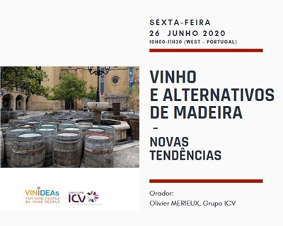 Vinideas realiza webinar sobre as tendências do vinho e alternativos de madeira