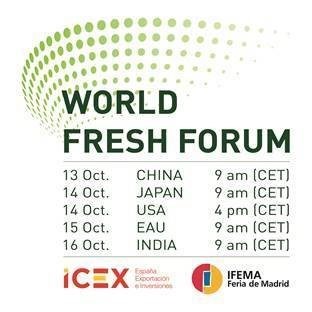 World Fresh Forum acontece entre 13 e 16 de outubro