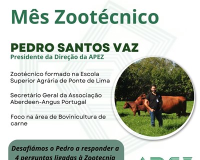 APEZ celebra o Dia do Zootécnico, do Engenheiro Zootécnico, da Zootécnica e da Engenharia Zootécnica