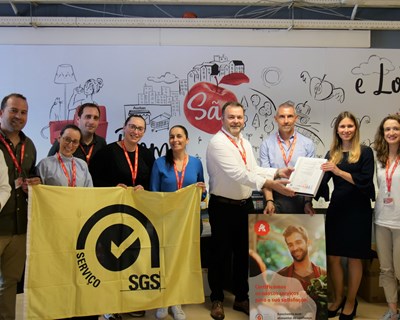 Auchan de Faro distinguida pela SGS com a Certificação de Serviço de venda de Produtos Frescos