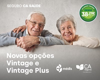 CA Seguros lança as opções Vintage e Vintage Plus no seguro CA Saúde