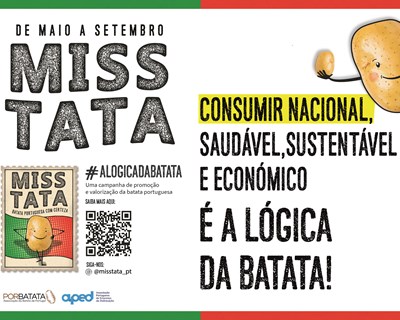 Campanha de promoção da batata portuguesa já foi adotada em seis cadeias de distribuição