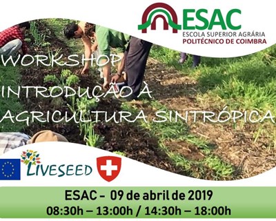 Coimbra recebe workshop sobre "Introdução à Agricultura Sintrópica"