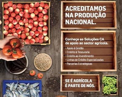 Crédito Agrícola apoia a produção nacional