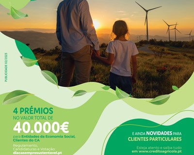 Crédito Agrícola celebra o seu 112º aniversário com campanha Dia CA Sempre Sustentável