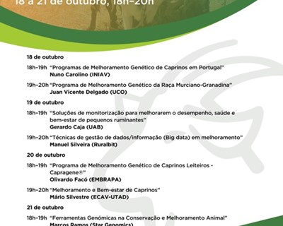Agendado workshop “Melhoramento Genético de Caprinos"