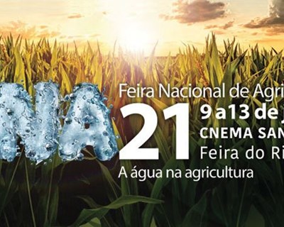 De 9 a 13 de junho, a Água será o tema da Feira Nacional de Agricultura, em Santarém