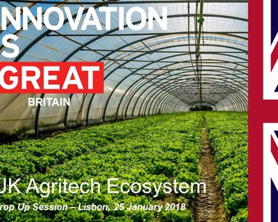 Ecossistema Agtech para startups no Reino Unido é tema de seminário em Lisboa