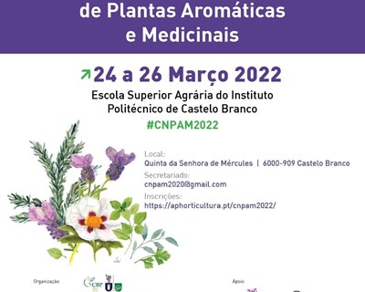 Evento científico e empresarial sobre plantas aromáticas e medicinais em Castelo Branco