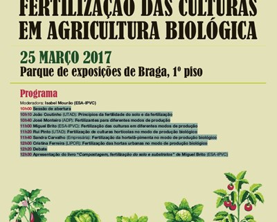 Fertilização das culturas em agricultura biológica em debate na AGRO