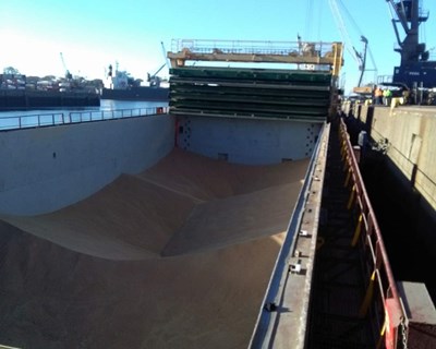 Garland movimenta mais de 55,2 mil toneladas de trigo em apenas dois meses