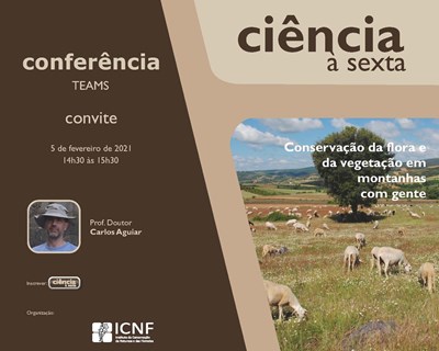 ICNF realiza conferência sobre a conservação da flora e da vegetação em montanhas com gente