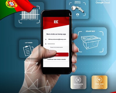 Kramp apresenta nova app em português