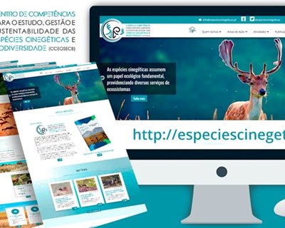 Novo portal do Centro de Competências das Espécies Cinegéticas e Biodiversidade