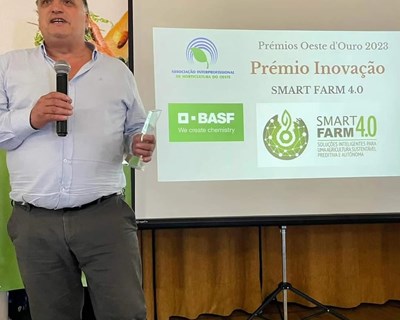 Projeto Smart Farm 4.0 distinguido com o Prémio Inovação