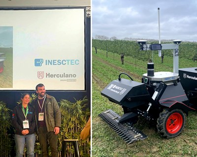 Robô português 100% elétrico ganha medalha de prata no maior evento de robótica para a agricultura do mundo