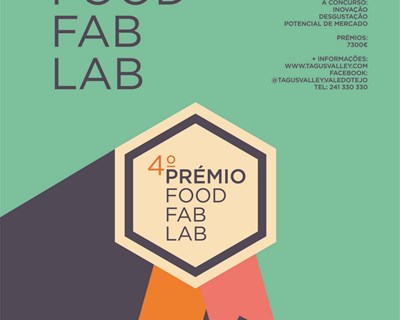 TAGUSVALLEY lança a 4.ª edição do concurso Food Fab Lab