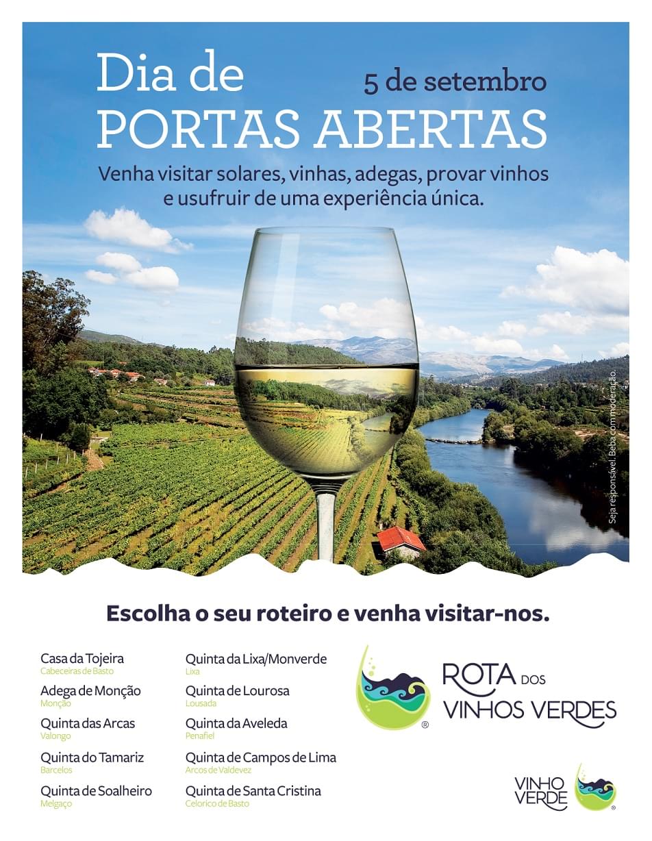 Dia de Portas Abertas Rota dos Vinhos Verdes