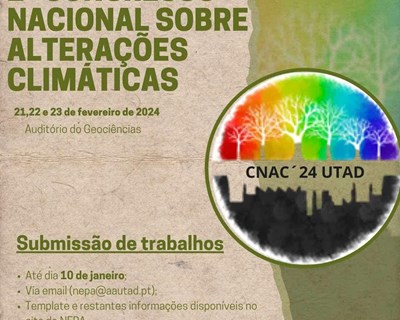 2º Congresso Nacional sobre Alterações Climáticas em fevereiro