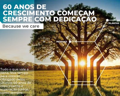 ASCENZA celebra 60 anos a cuidar do futuro da agricultura