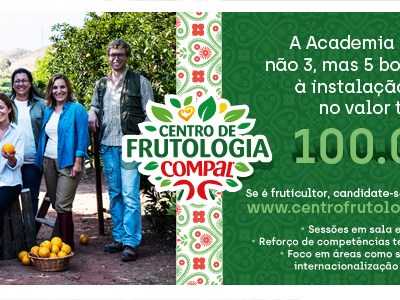 Candidaturas à Academia do Centro de Frutologia Compal abertas até 31 de julho