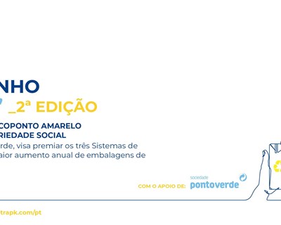 Colocar os pacotes de leite e sumo no ecoponto amarelo garante 15.000€ a associações de solidariedade social
