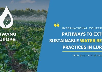 Conferência internacional "vias para alargar as práticas sustentáveis de reutilização de água na Europa"