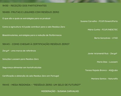Conheça o programa completo do Seminário sobre Resíduos Zero