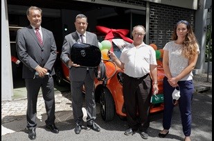 Crédito Agrícola atribui prémio a cliente vencedor do "Dia do CA"
