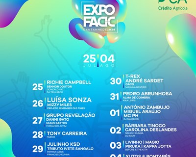 Crédito Agrícola é patrocinador oficial da 32ª edição da EXPOFACIC