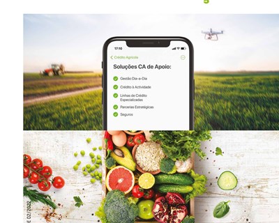 Crédito Agrícola lança campanha para apoiar Agricultores e Empresas Agro-alimentares