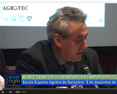 ENERAGRO, Energia e Eficiência Energética no Setor Agrícola, comunicação de Artur Amaral (ESAS)
