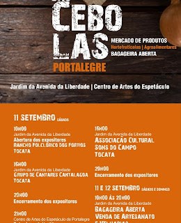 Feira das Cebolas remarcada para 18 e 19 de Setembro