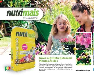 LIPOR lança novo Substrato Orgânico Nutrimais para Plantas Ácidas