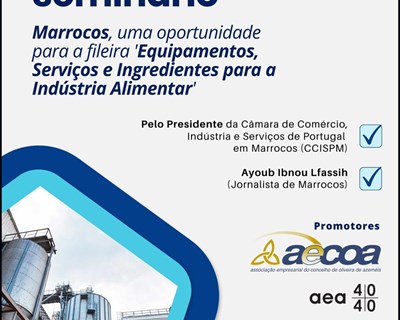 Marrocos, uma oportunidade para a fileira "Equipamentos, Serviços e Ingredientes para a Indústria Alimentar"