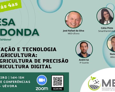 Mesa Redonda sobre “Inovação e tecnologia em agricultura: da agricultura de precisão à agricultura digital”
