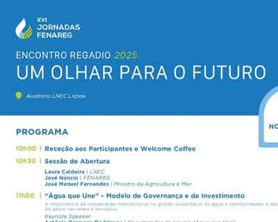 Ministro da Agricultura e Mar abre o grande debate nacional sobre o futuro do Regadio