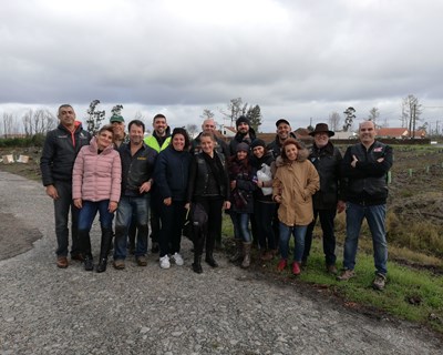 Núcleo Motard do Crédito Agrícola participa em acção de reflorestação