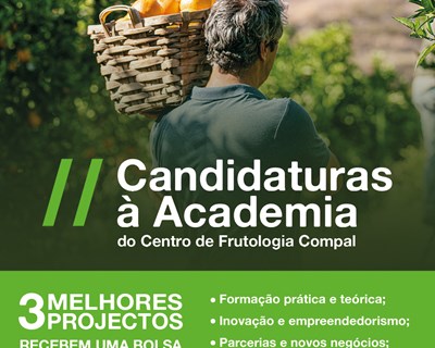 Nova data de encerramento para candidaturas do Centro de Frutologia Compal