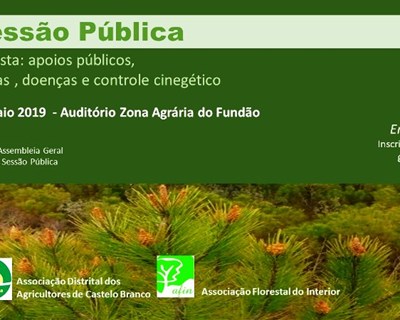 Sessão de esclarecimento sobre "Florestas - Pragas, Doenças e controle cinegético"