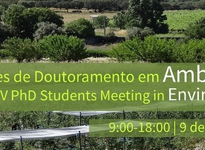 V Encontro de Estudantes de Doutoramento em Ambiente e Agricultura (EEDAA) acontece em dezembro