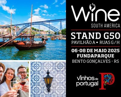 Vinhos de Portugal marcam presença na Wine South America pela primeira vez