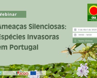 Webinar "Ameaças Silenciosas: Espécies Invasoras em Portugal"
