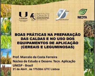 Webinar: Boas Práticas na Aplicação de Produtos Fitofarmacêuticos - Cereais