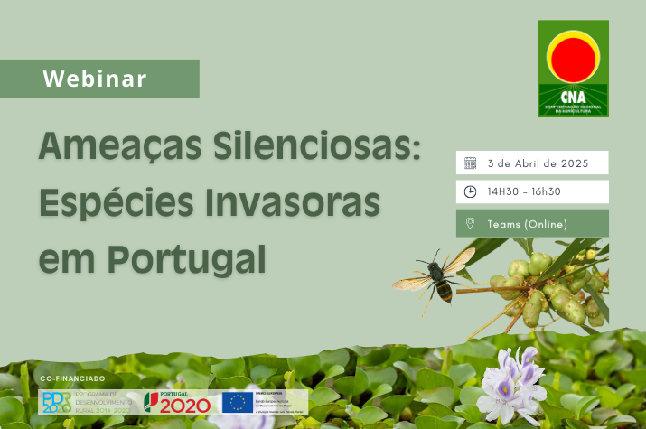 Webinar Ameaças Silenciosas: Espécies Invasoras em Portugal